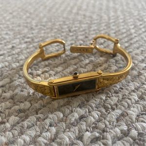 Authentic Gucci gold watch